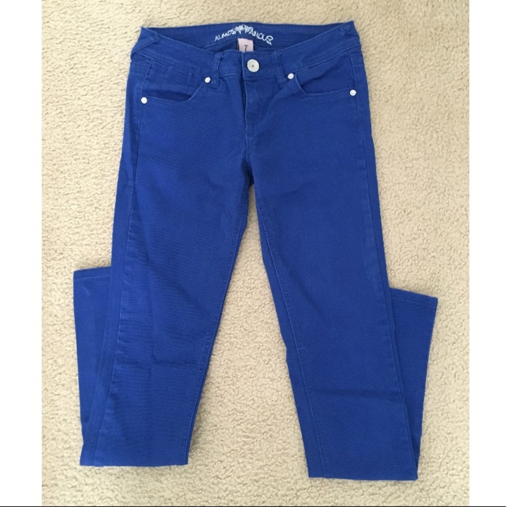 579 Blue Skinny Jeans